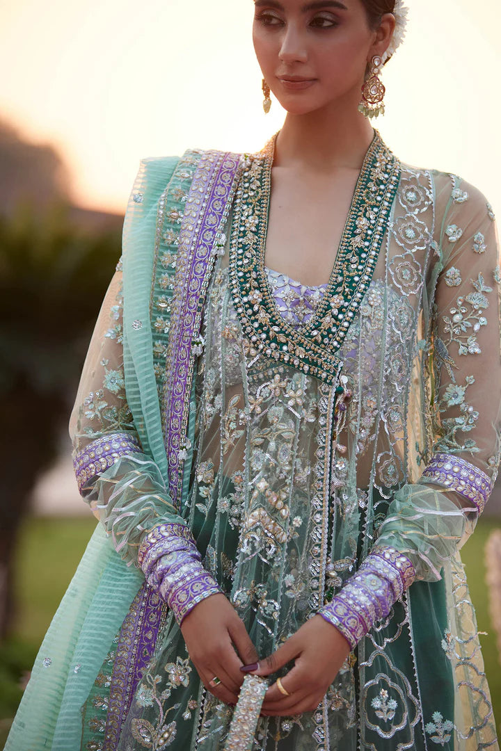 ZAHA GOSAMER ZARQAH-E-PISTACHIO (ZC25-03)