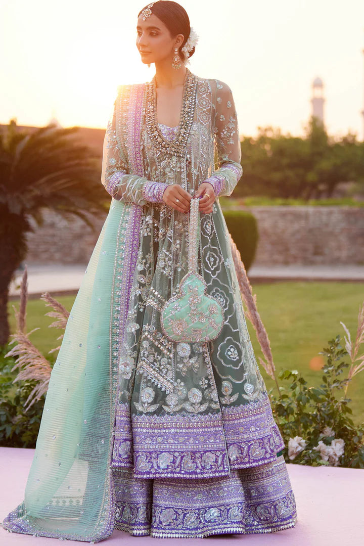 ZAHA GOSAMER ZARQAH-E-PISTACHIO (ZC25-03)
