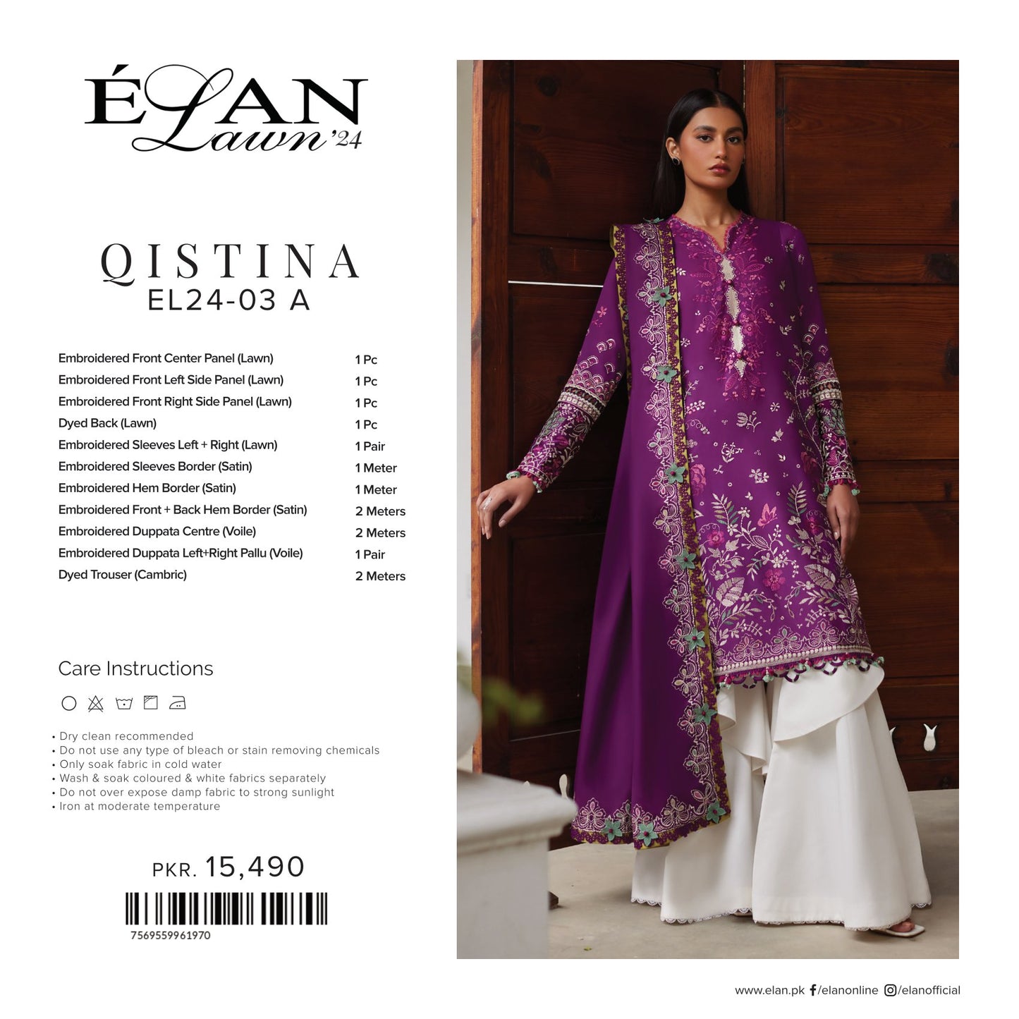 D03A QISTINA Elan Lawn -24