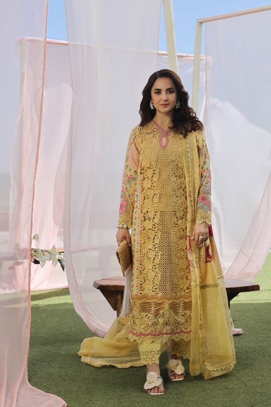 Maryam Hussain Luxury Lawn - Tropica
