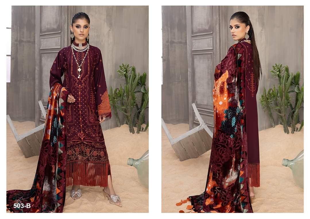03B - BIN ILYAS SERENE WINTER COLLECTION