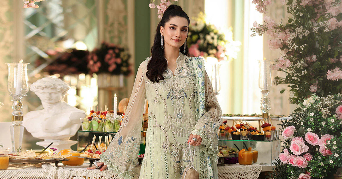 Maria B 105-Pistachio Green