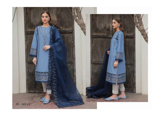 D05 - AIZAA -  XENIA SUMMER SOIRE LAWN -23