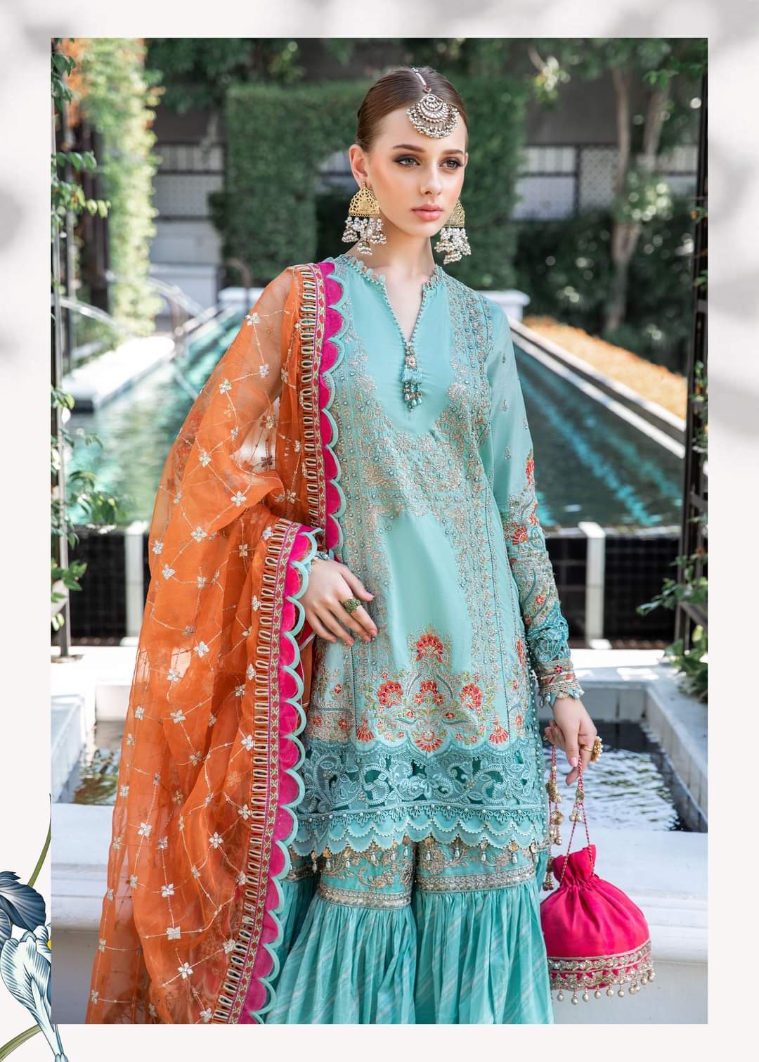 Maria B Lawn - 23 - 05 Sea Green