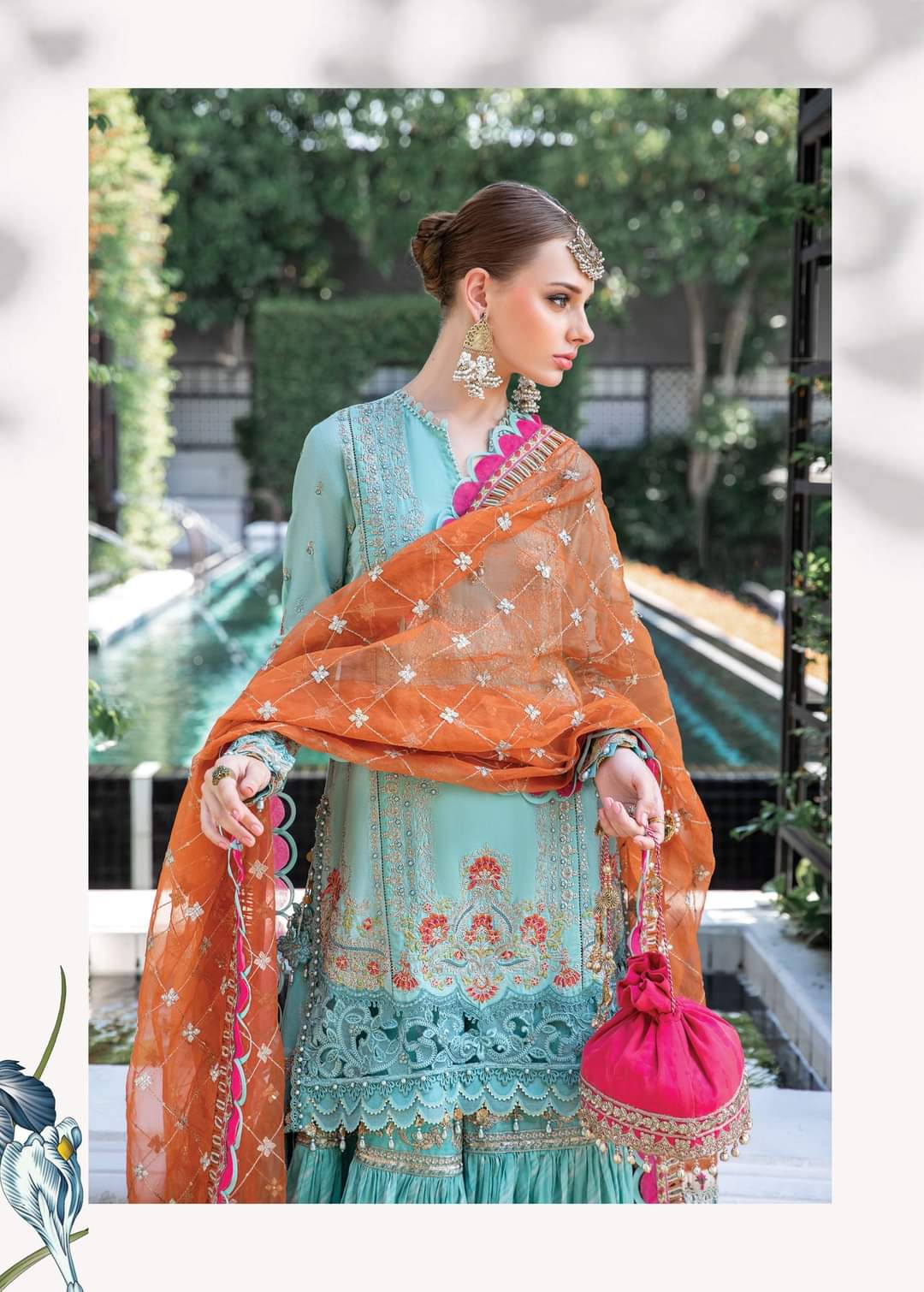 Maria B Lawn - 23 - 05 Sea Green