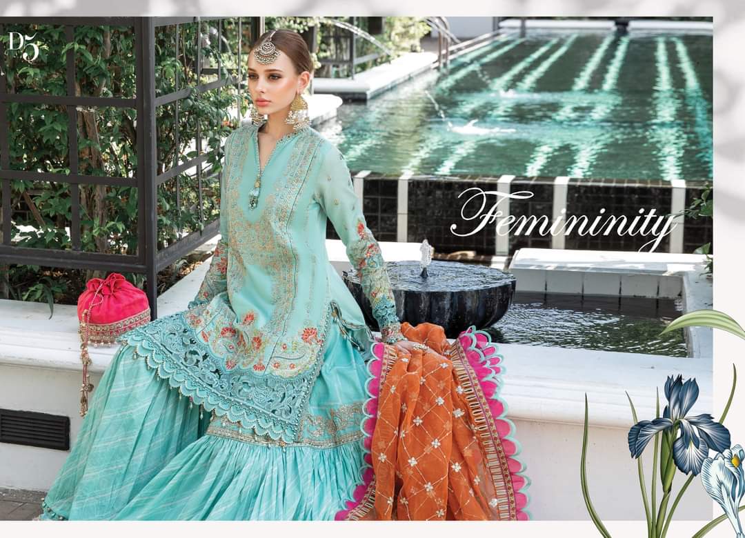 Maria B Lawn - 23 - 05 Sea Green