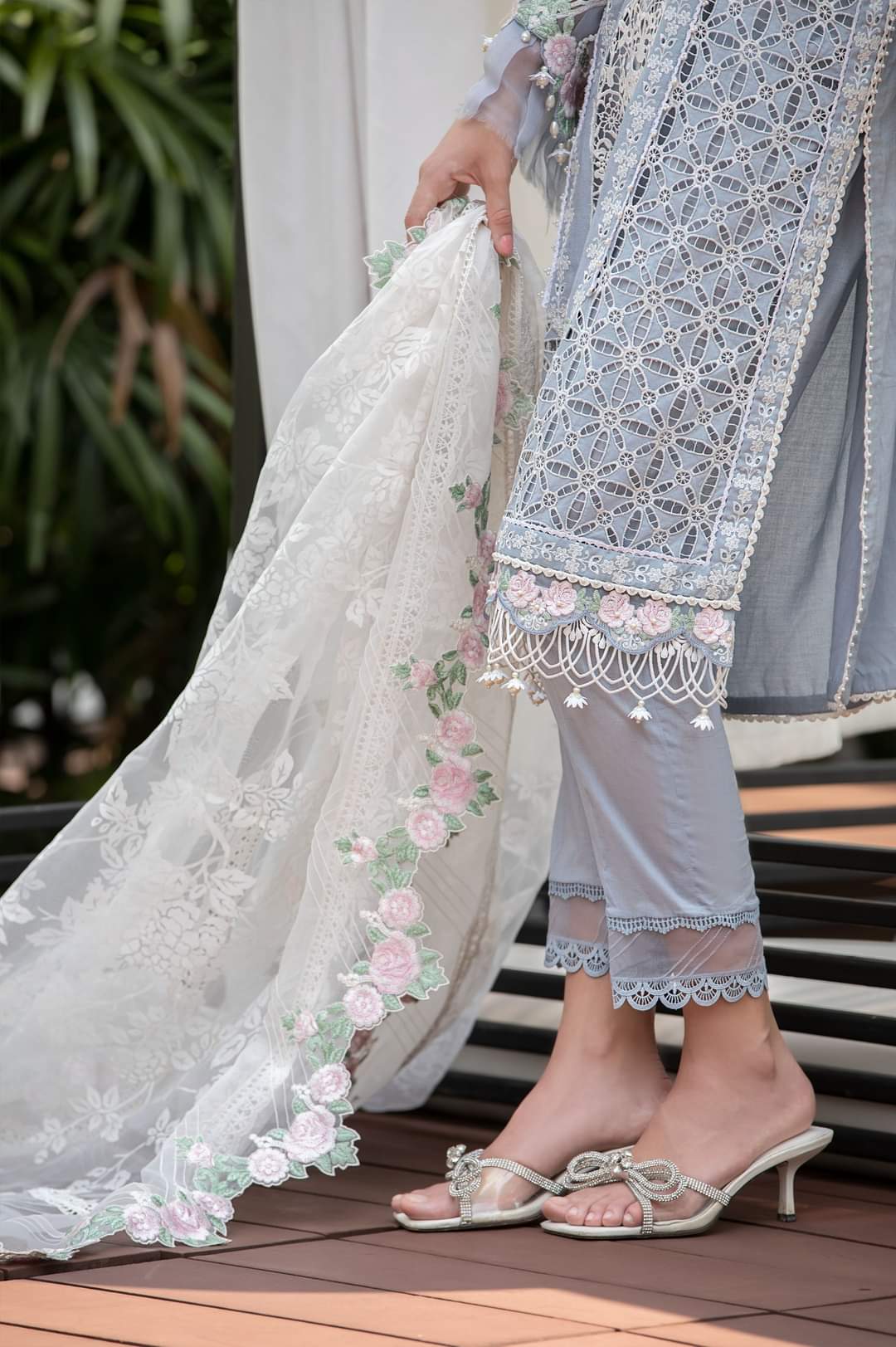 Maria B Lawn - 23 - 10 Ice Blue