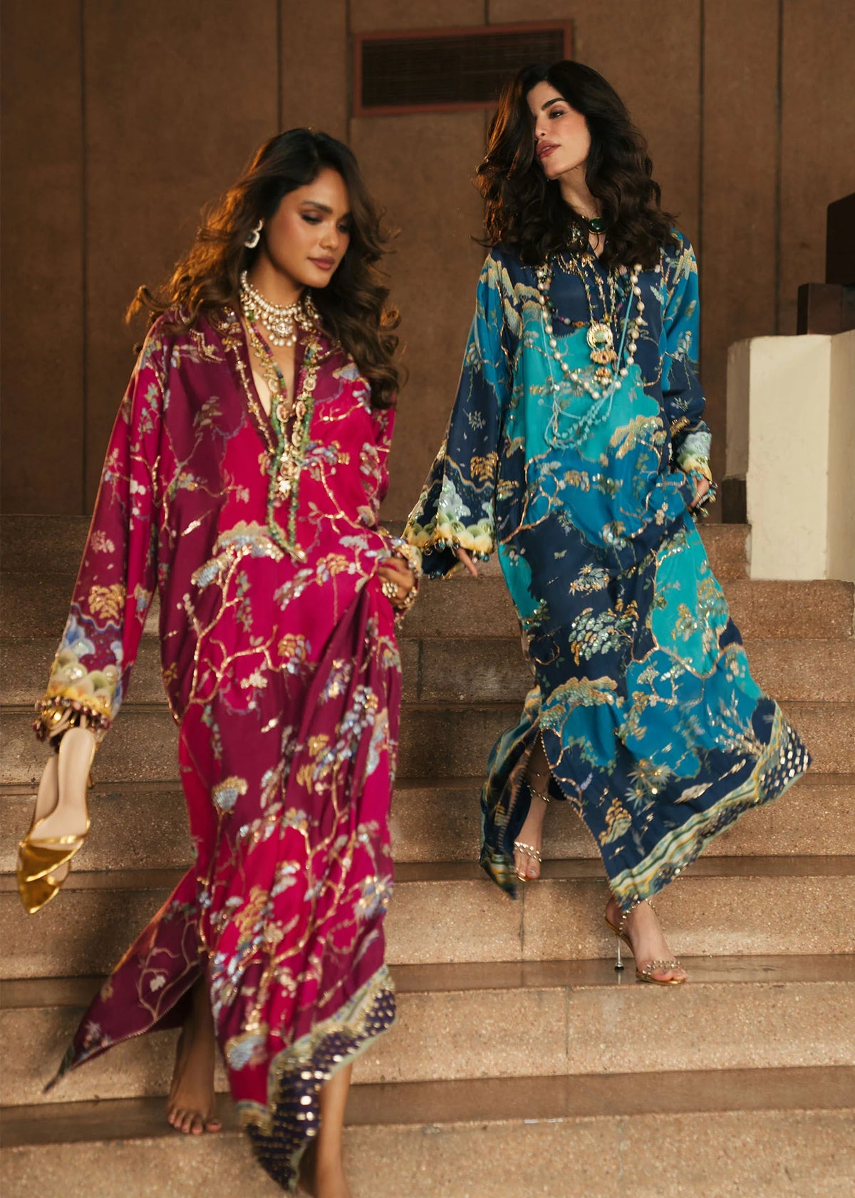 Crimson Prints :Laila -Plum