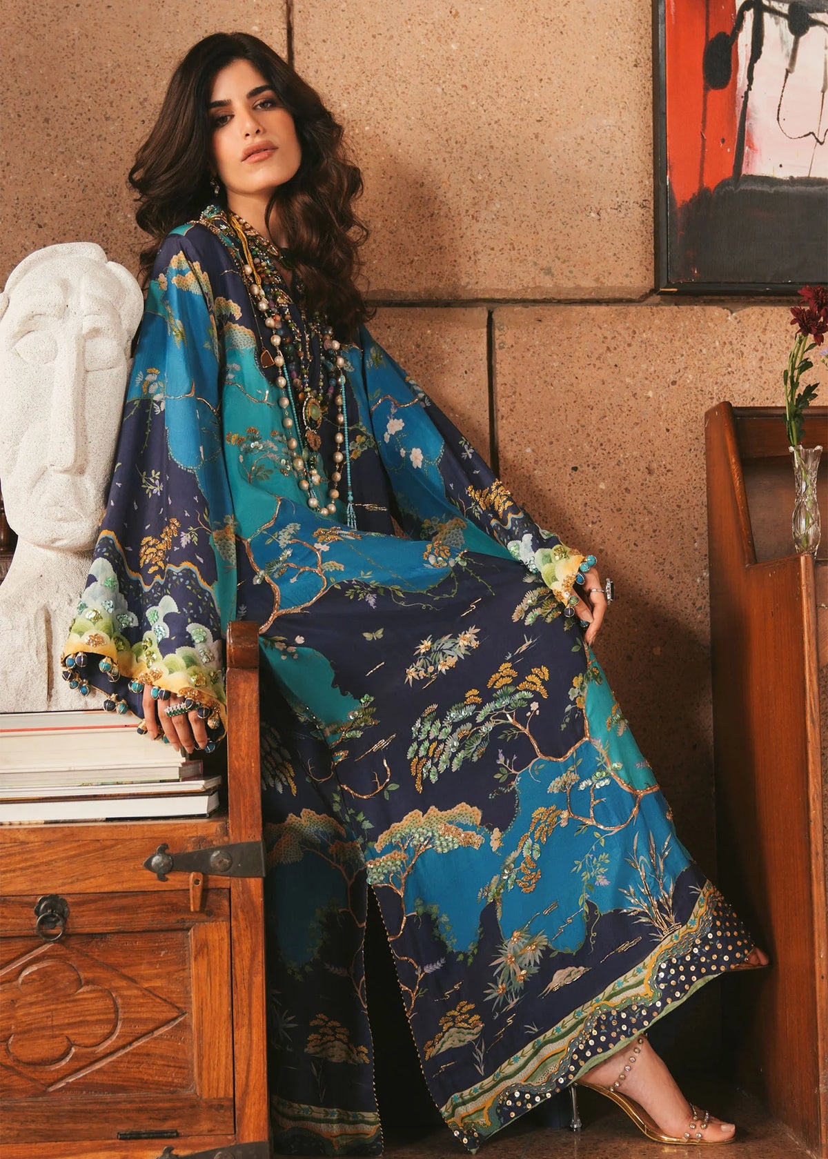 Crimson Prints :Laila - Midnight