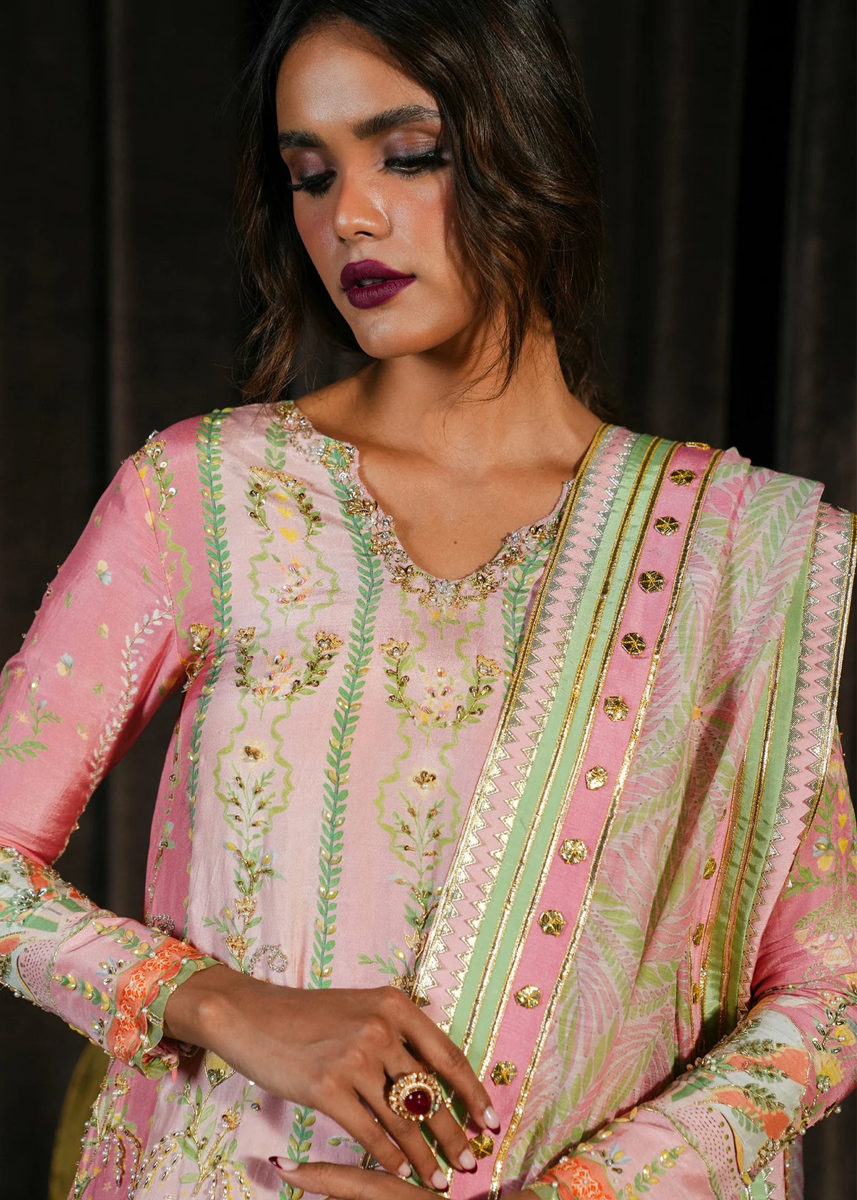 Crimson Prints :Rangralli - Candy