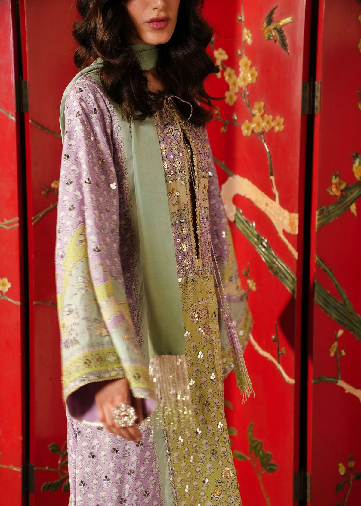 Crimson Prints : Jhilmil - Lilac