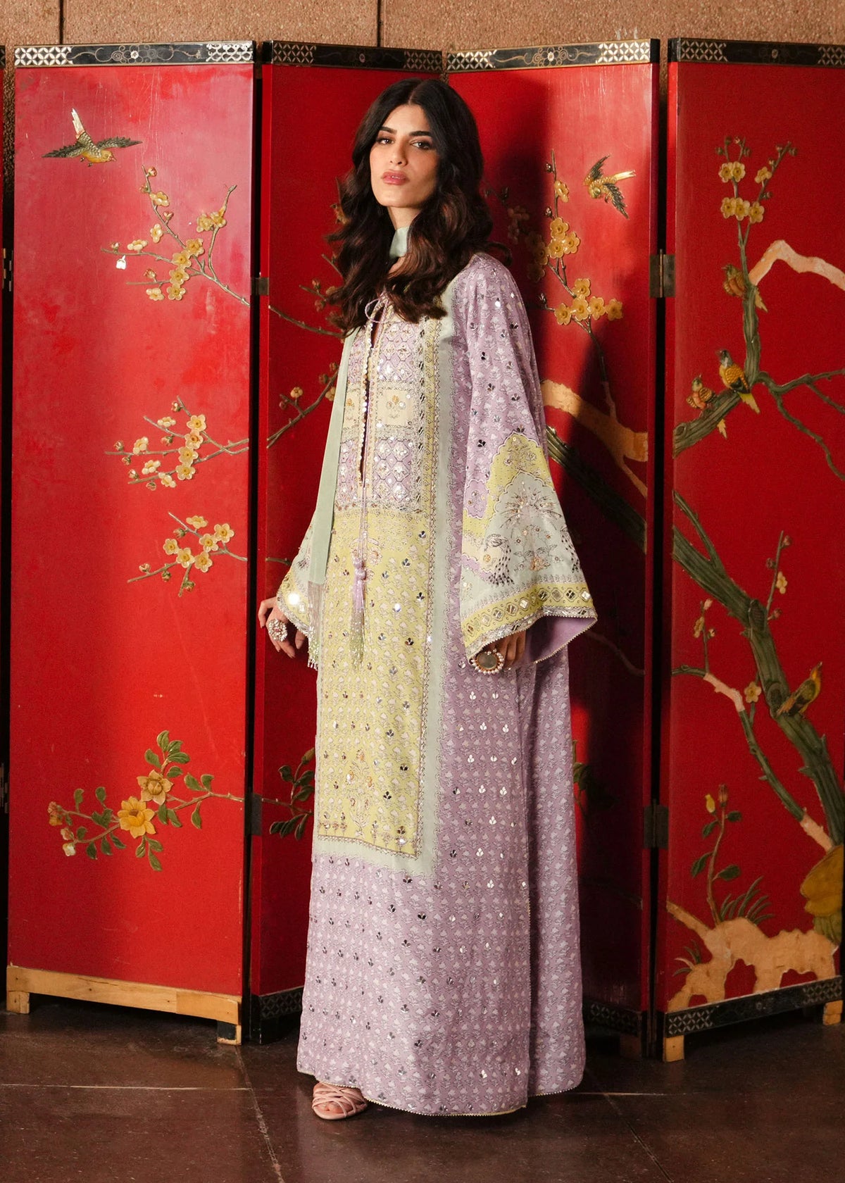 Crimson Prints : Jhilmil - Lilac