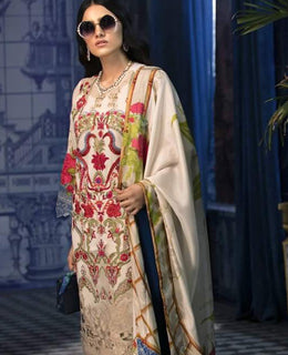 Sana Safinaz SIlk / Chiffon FLORAL 02A
