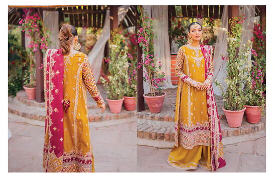 D-02 INAYA - Qalamkar Festive (MASTANI) Formals