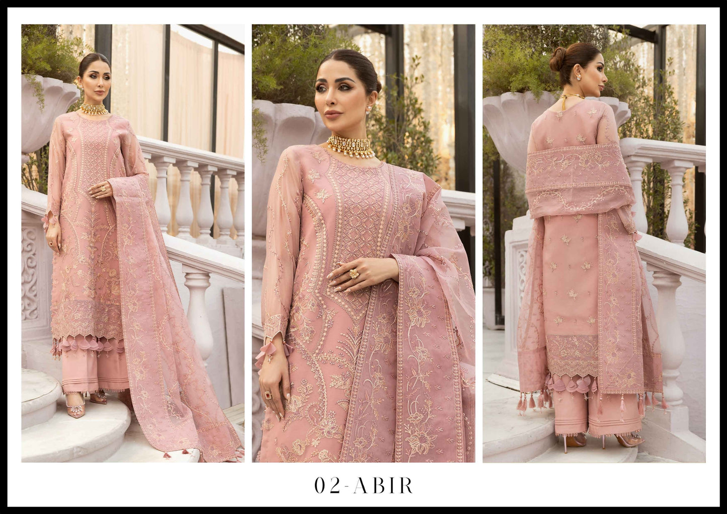 D02 ABIR - ALIZEH FORMALS (DHAAGAY) CHIFFON