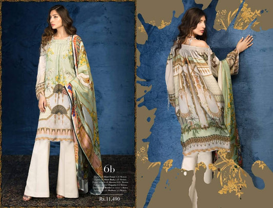 Sana Safinaz SIlk / Chiffon ABANICO 06B