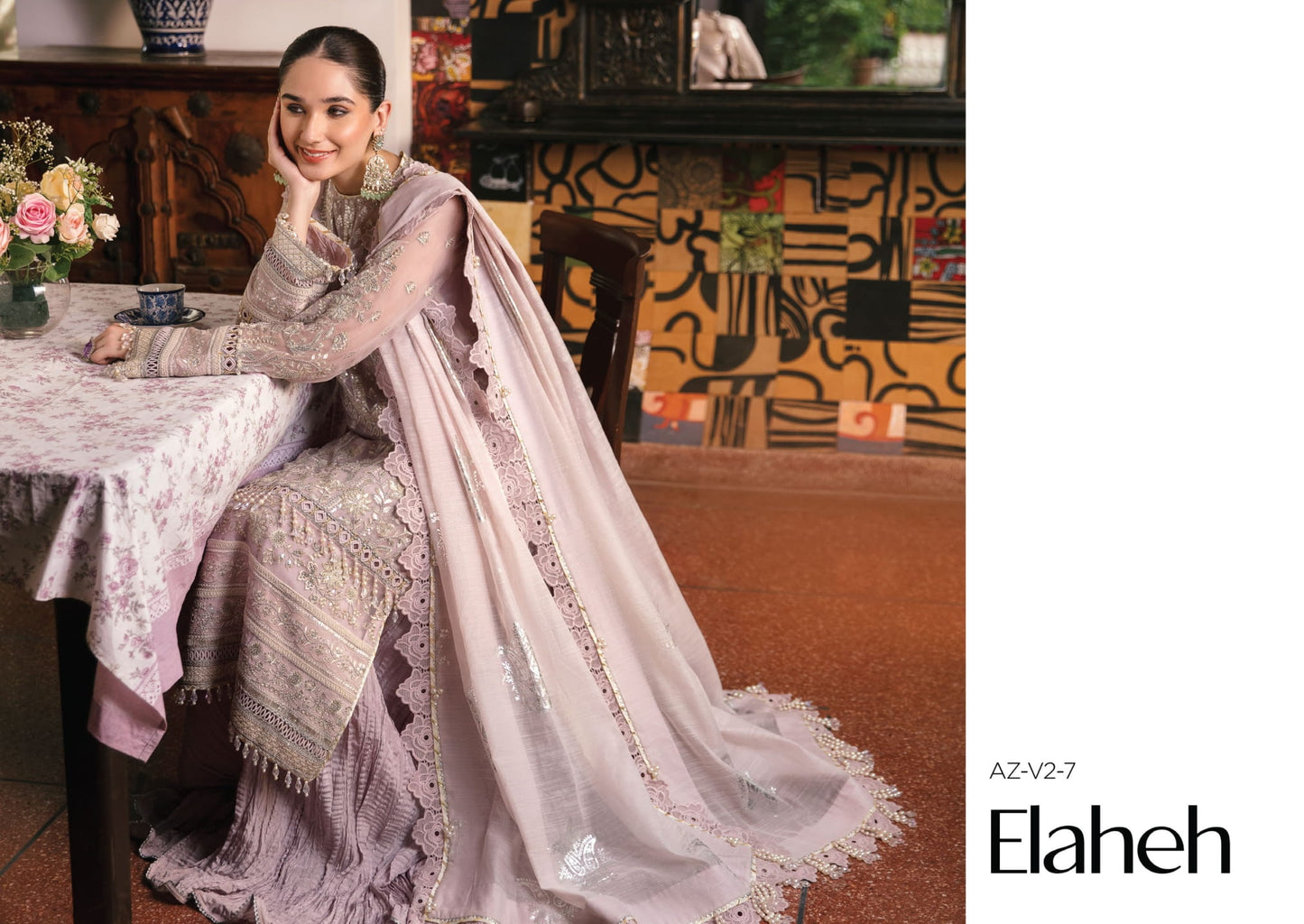 D07 - ELAHEH - Ayzel by Afrozeh Chiffon