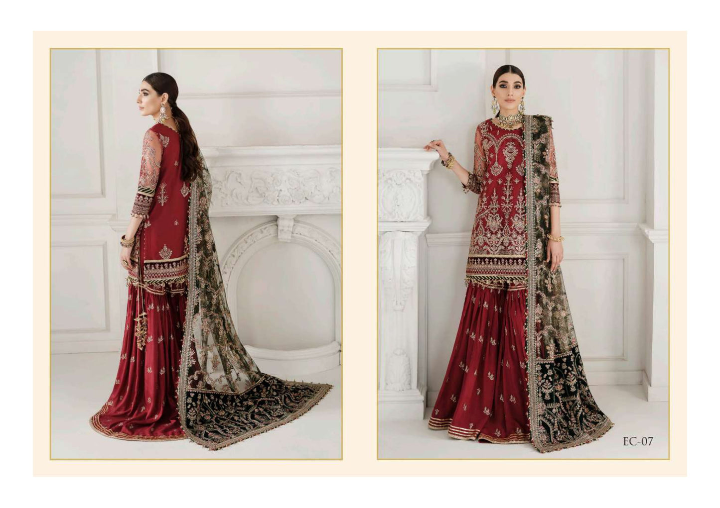 EC-07 - BAROQUE CHANTELLE NET CHIFFON - 22