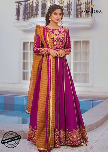 asim jofa chiffon dress Asim Jofa Bekhudi Pakistani Chiffon Anarkali
