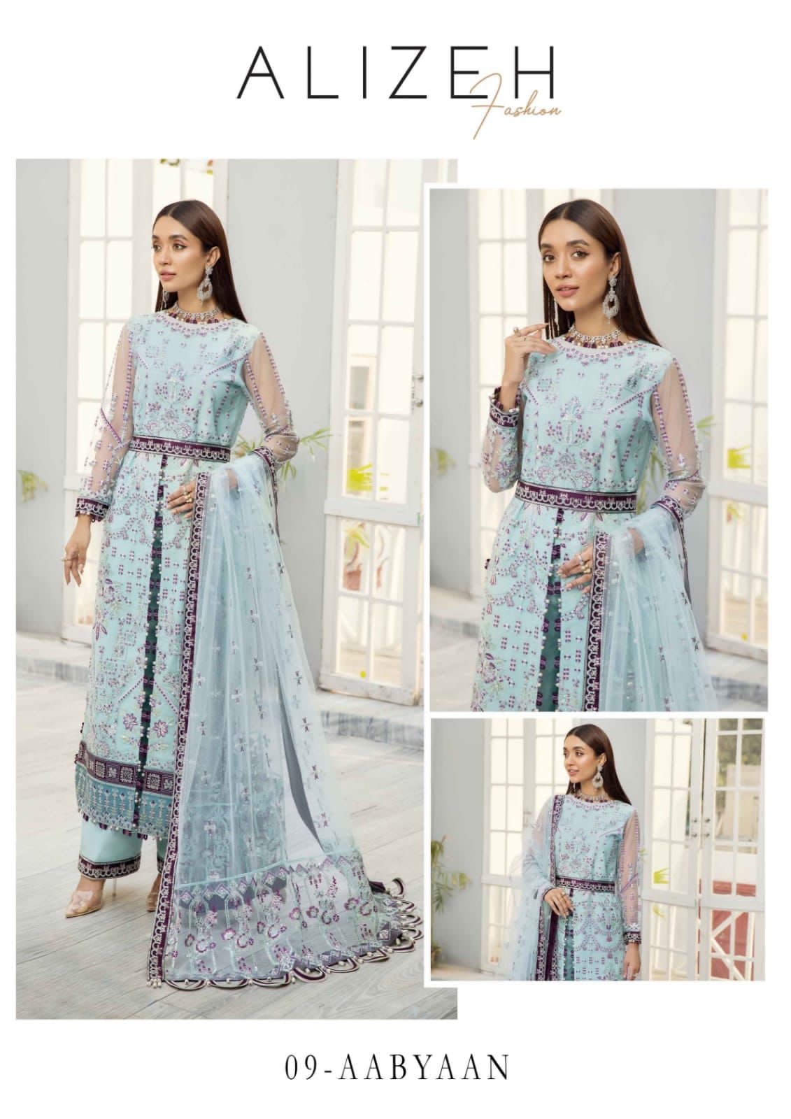 D09 AABYAN - ALIZEH FORMALS CHIFFON