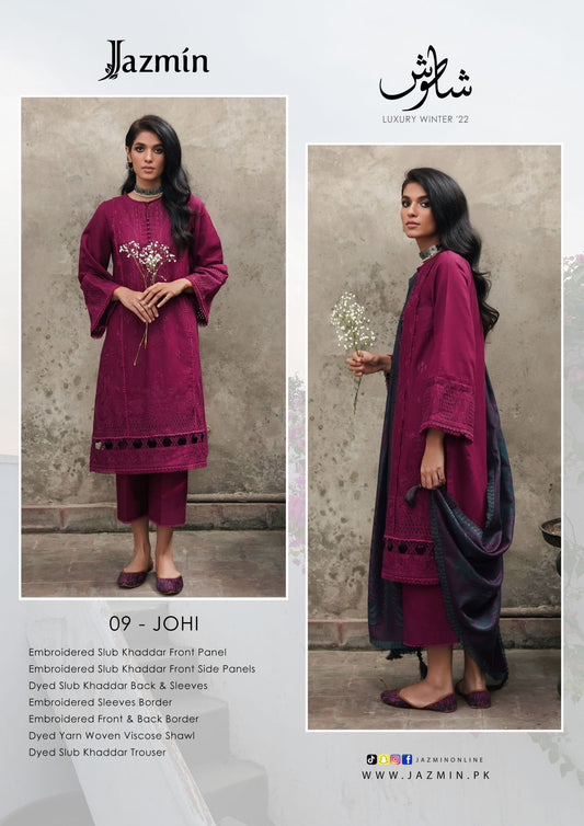 D09 - JOHI - Shahtoosh Luxury Collection 22