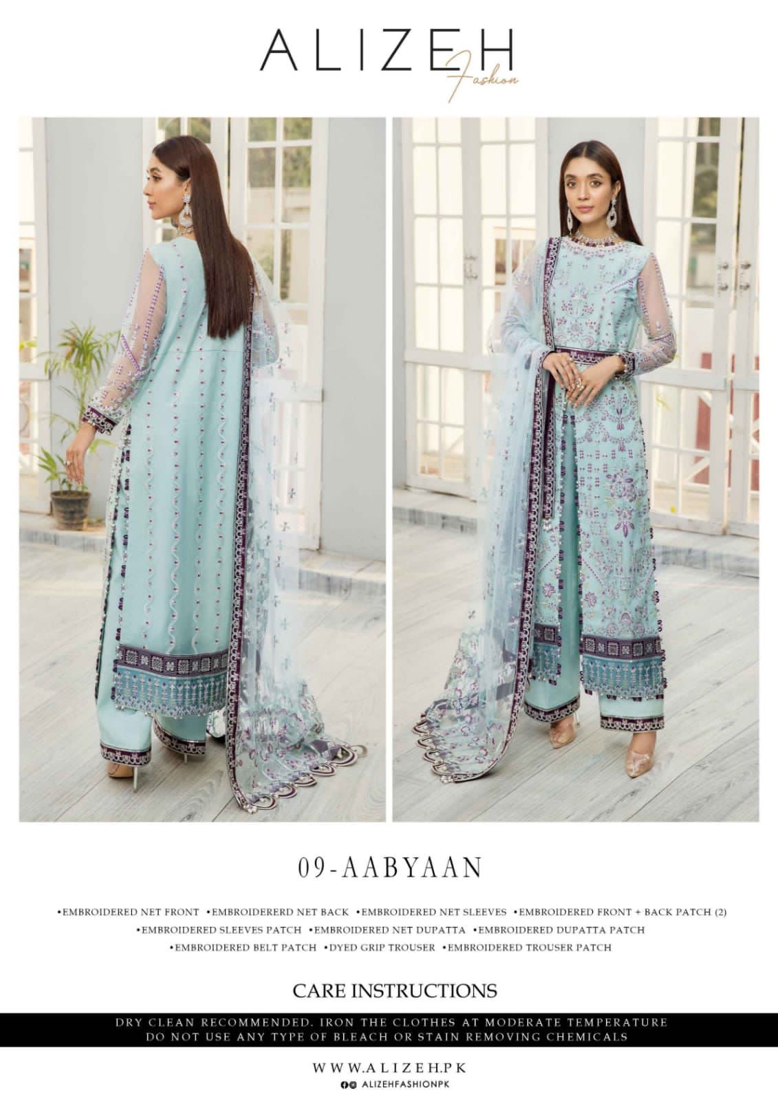 D09 AABYAN - ALIZEH FORMALS CHIFFON