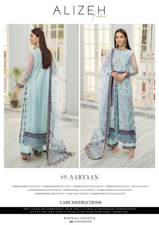 D09 AABYAN - ALIZEH FORMALS CHIFFON