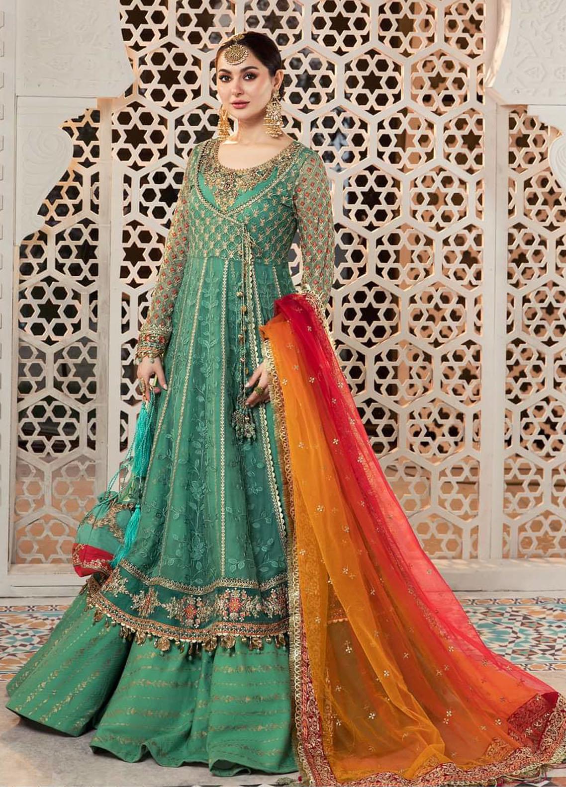 Maria B Embroidered Chiffon D-08