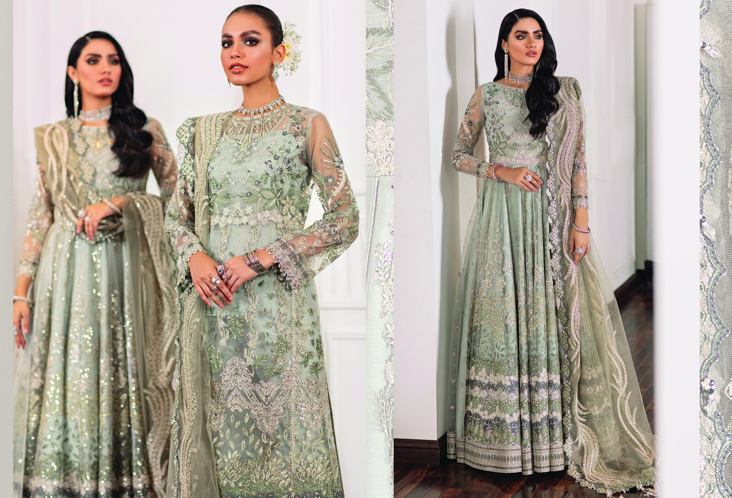 BAROQUE CHANTELLE CHIFFON - EC03 PESHWAS