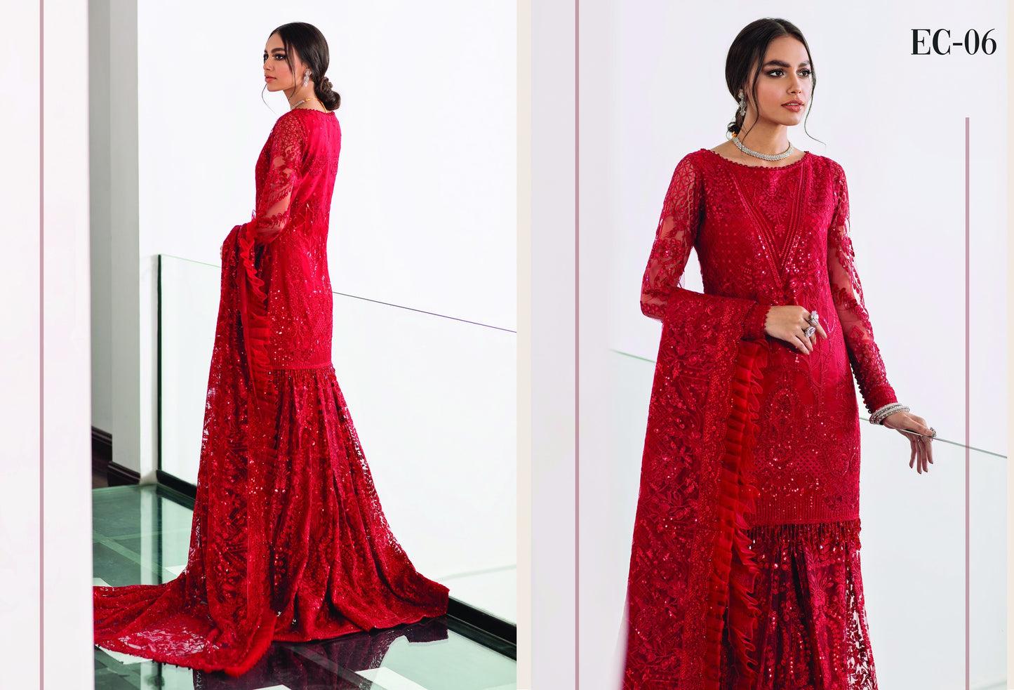 BAROQUE CHANTELLE CHIFFON - EC06 SAREE
