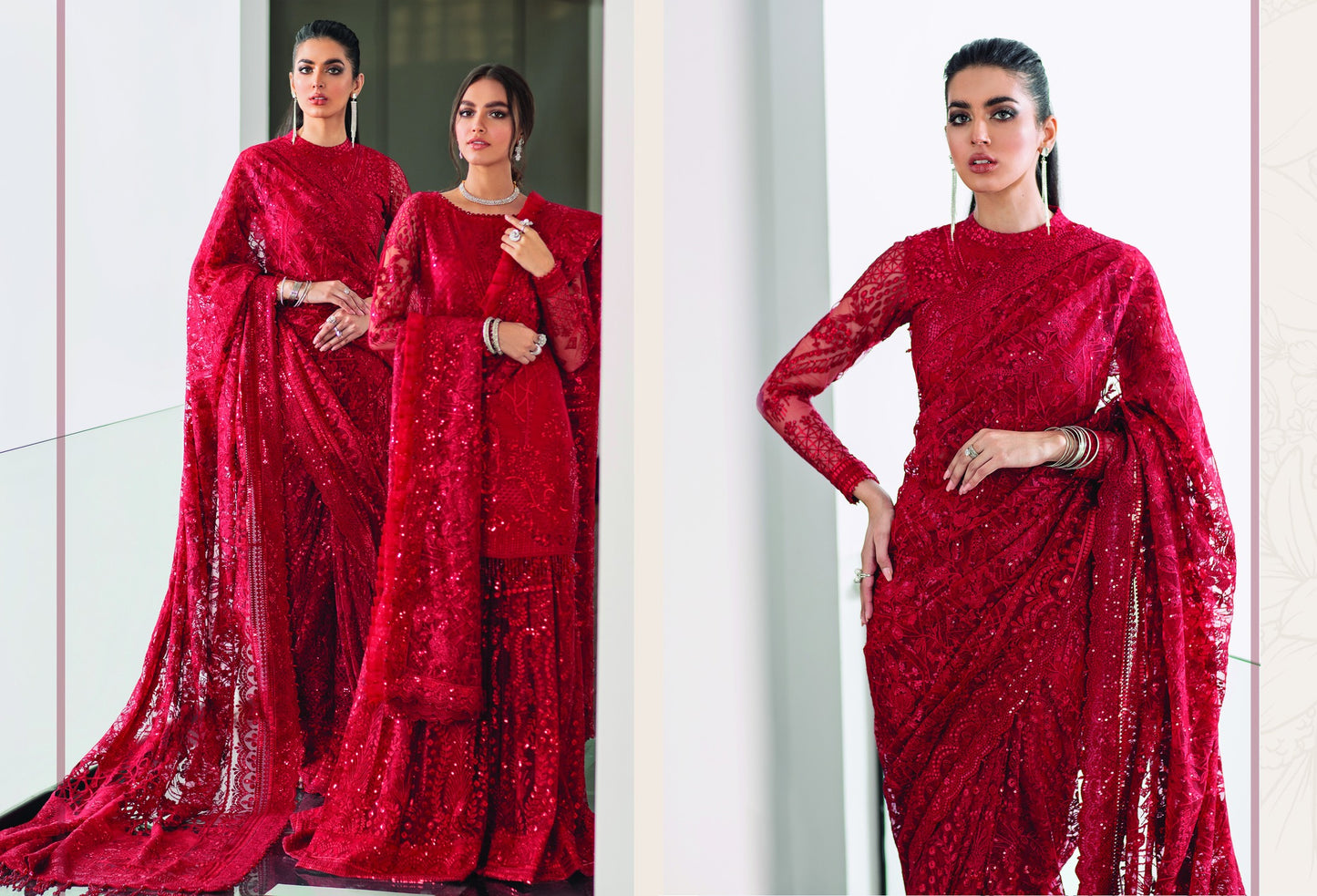 BAROQUE CHANTELLE CHIFFON - EC06 SAREE