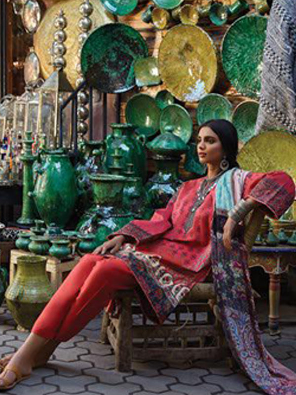 ZaraShahJahan Lawn - Koel A