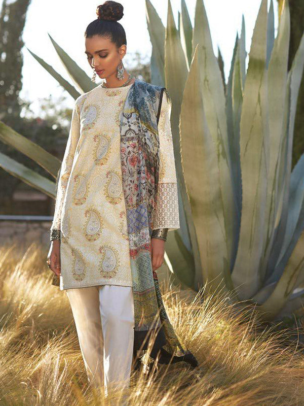 ZaraShahJahan Lawn - Minah A