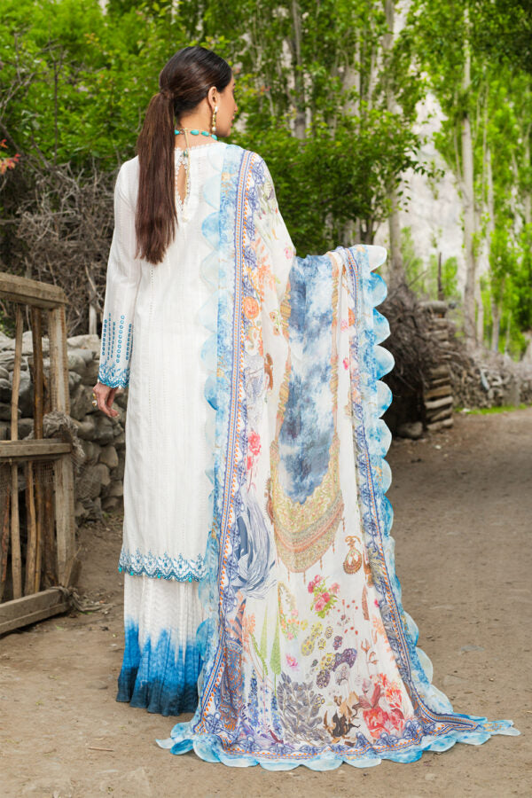 Nisa Hussain Lawn - NHL09 - Porcelain