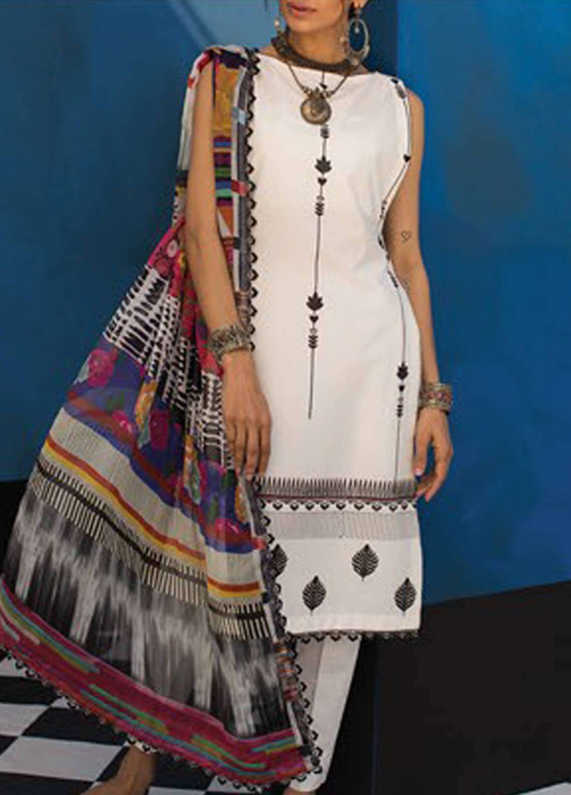 ZaraShahJahan Lawn - Marrakesh B