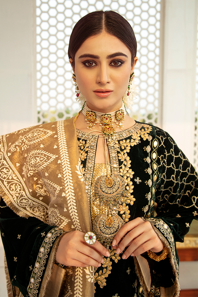 Qalamkar Luxury Velvet V-06