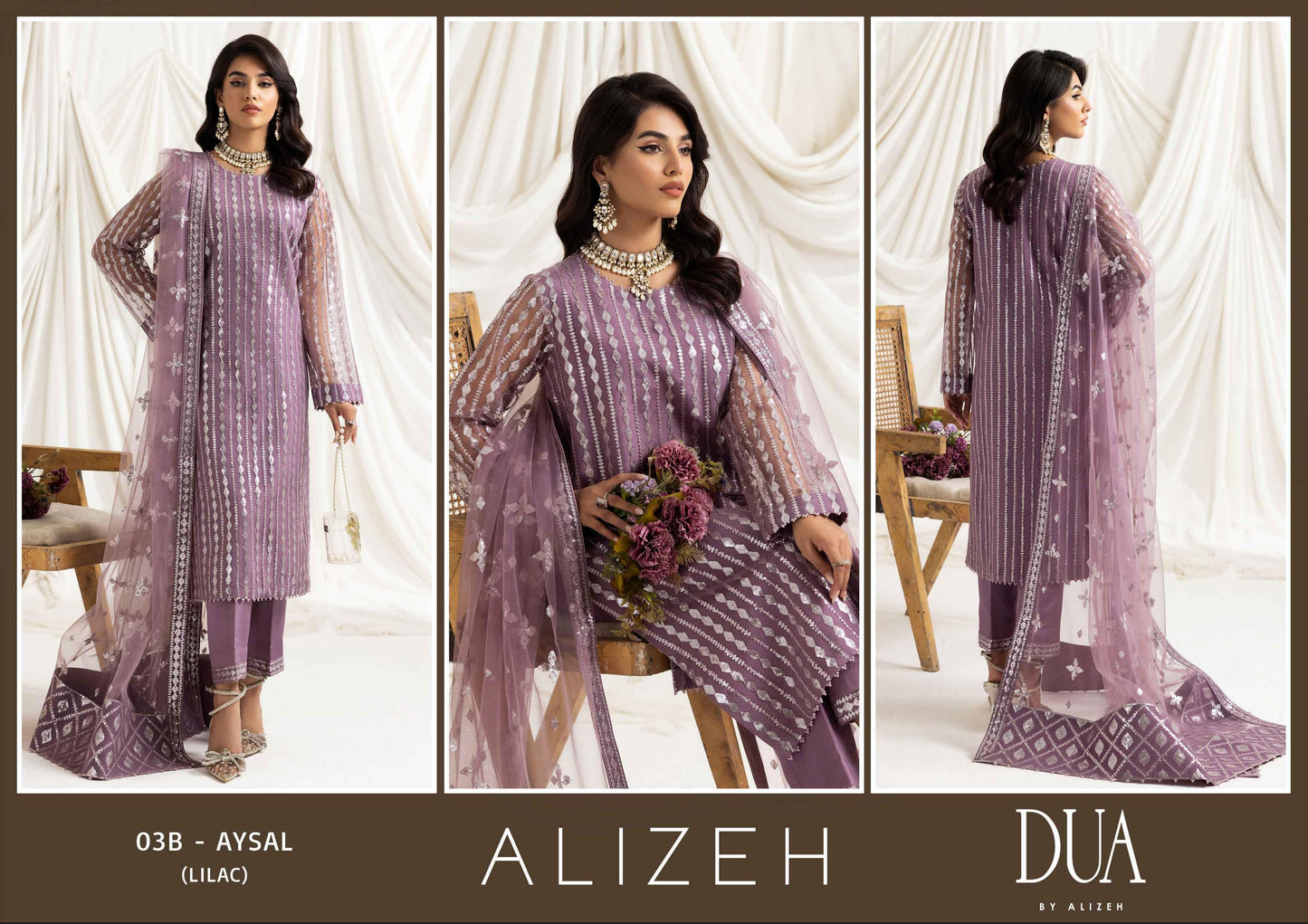 D03B  AYSAL - ALIZEH DUA  CHIFFON VOL 2