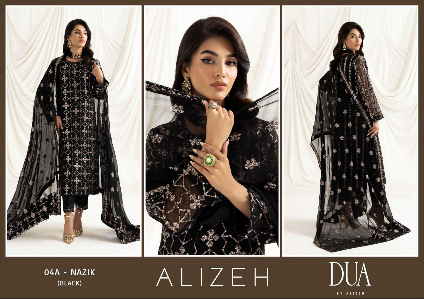 D04A  NAZIK - ALIZEH DUA  CHIFFON VOL 2