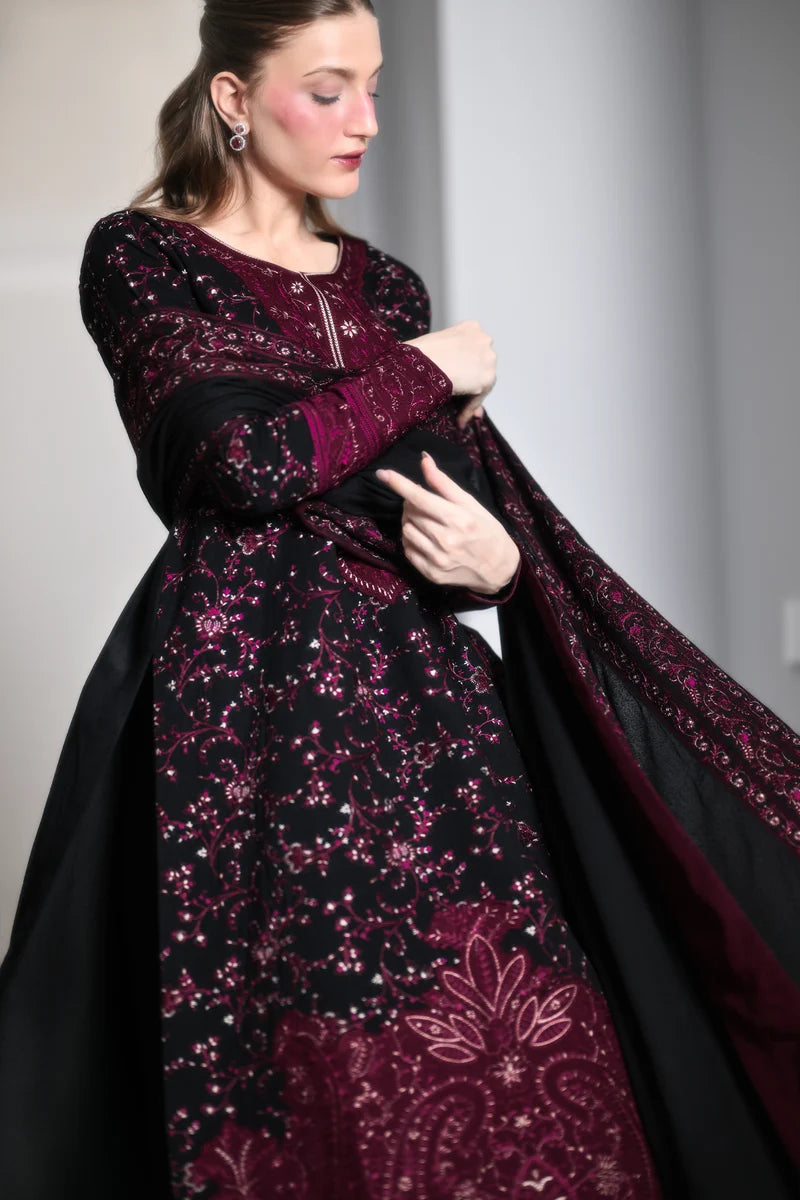 BLACK AND MAROON-ZAIB