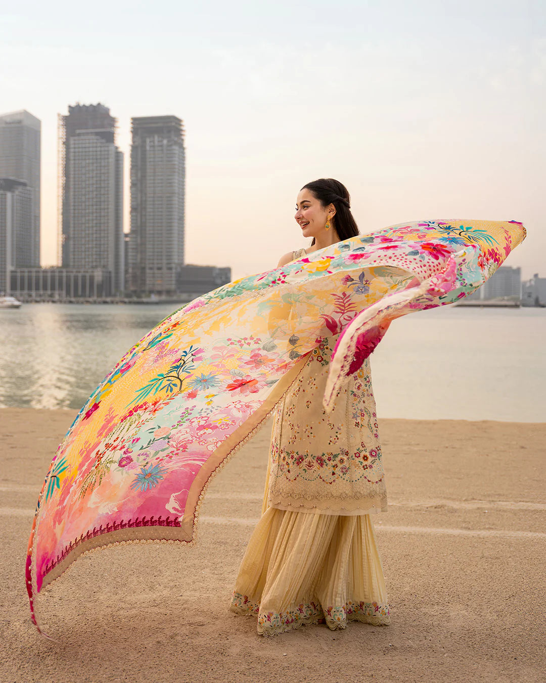 Faiza Saqlain Lawn Merjem