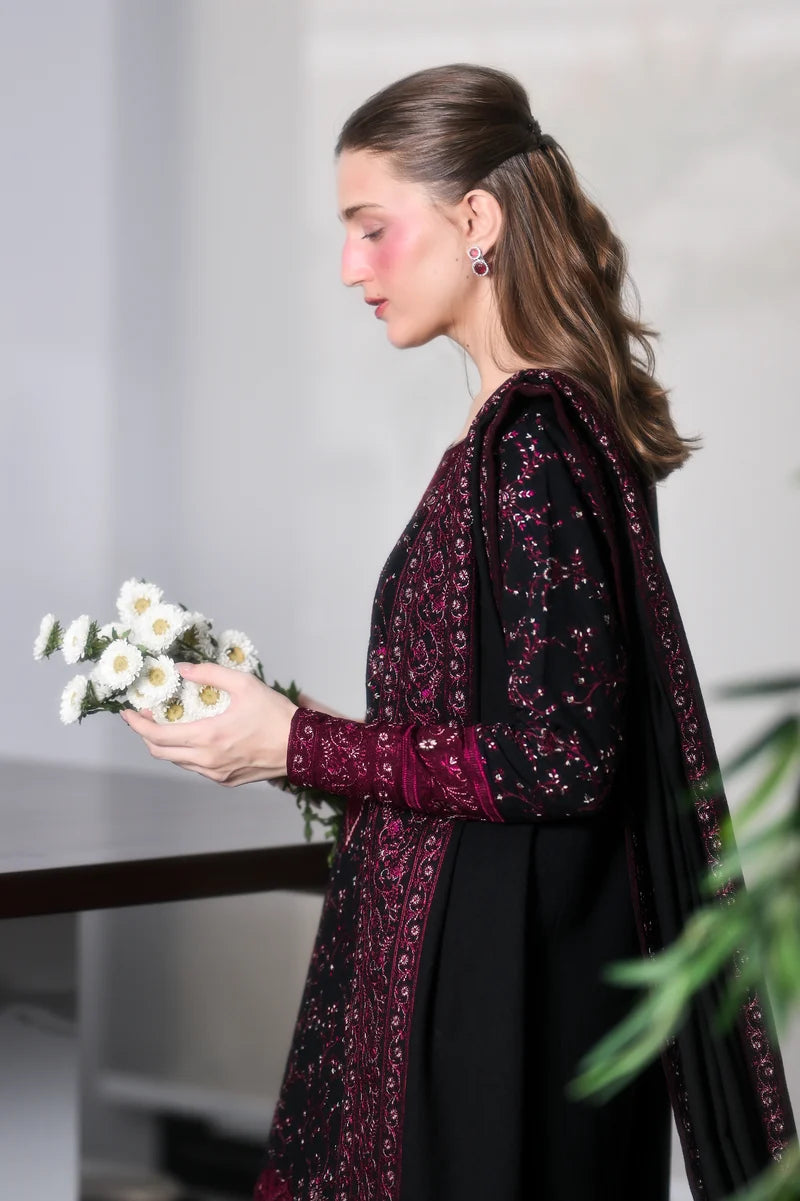 BLACK AND MAROON-ZAIB