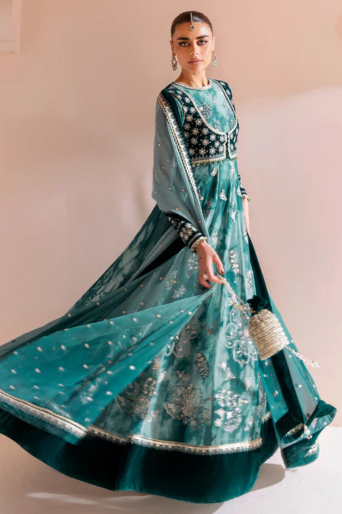 Chandni Luxury Velvet By Baroque CVF D-06 NEELAM