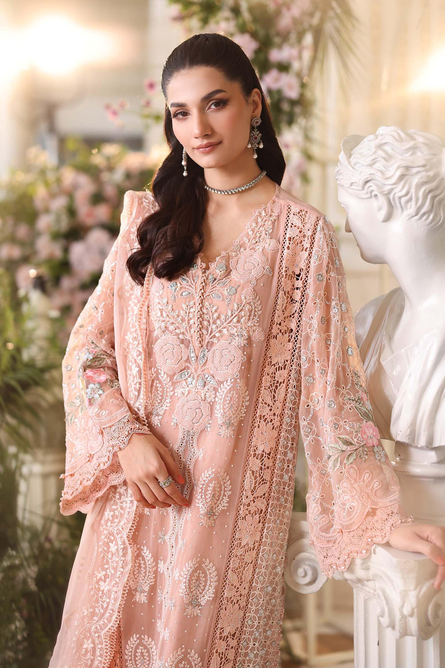 Maria B 104-Peach Pink