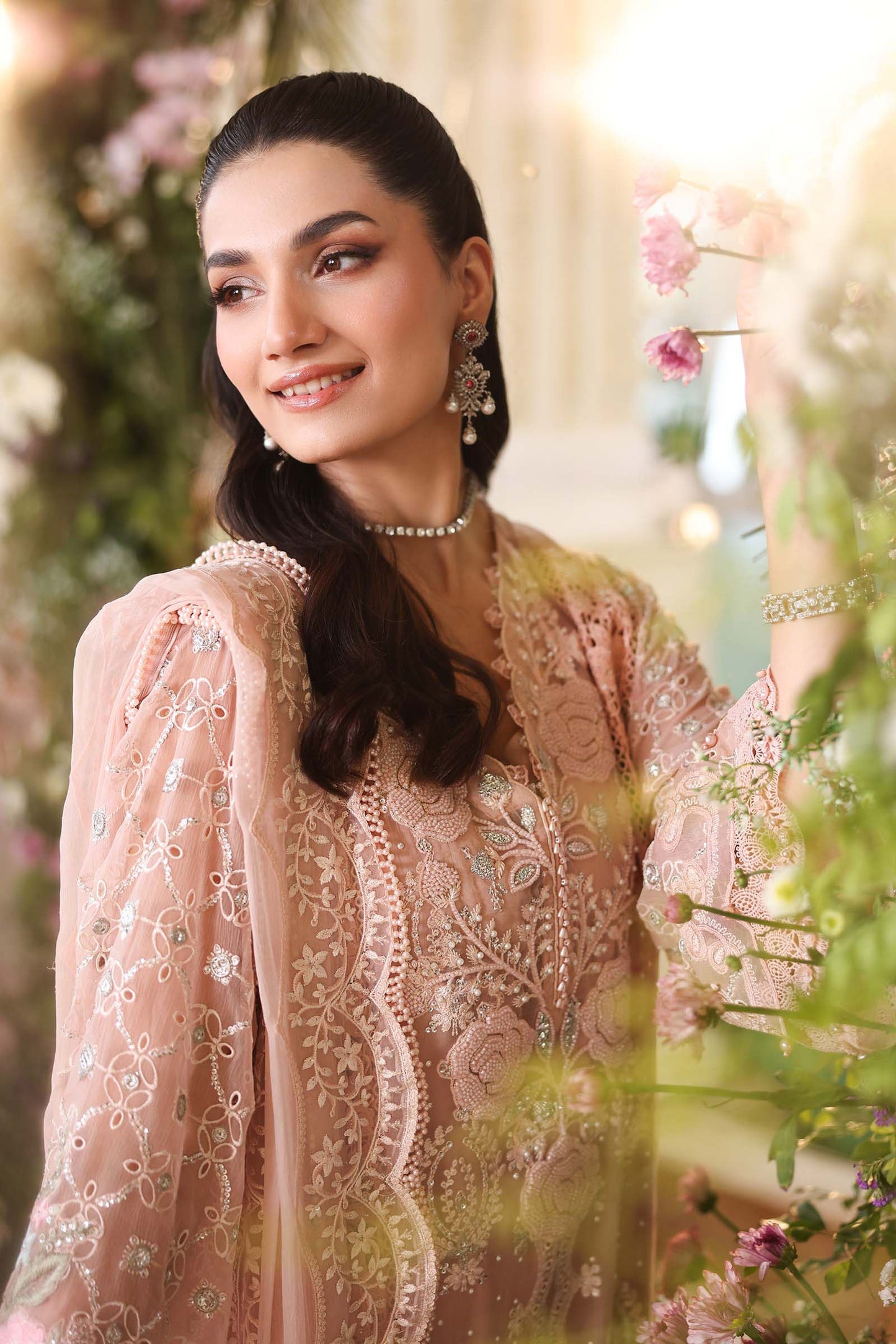 Maria B 104-Peach Pink