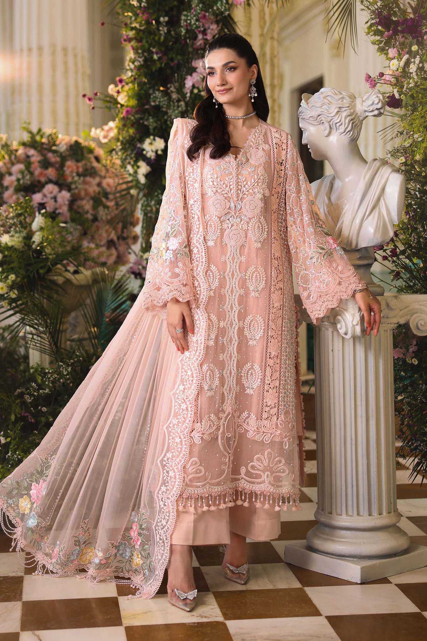 Maria B 104-Peach Pink
