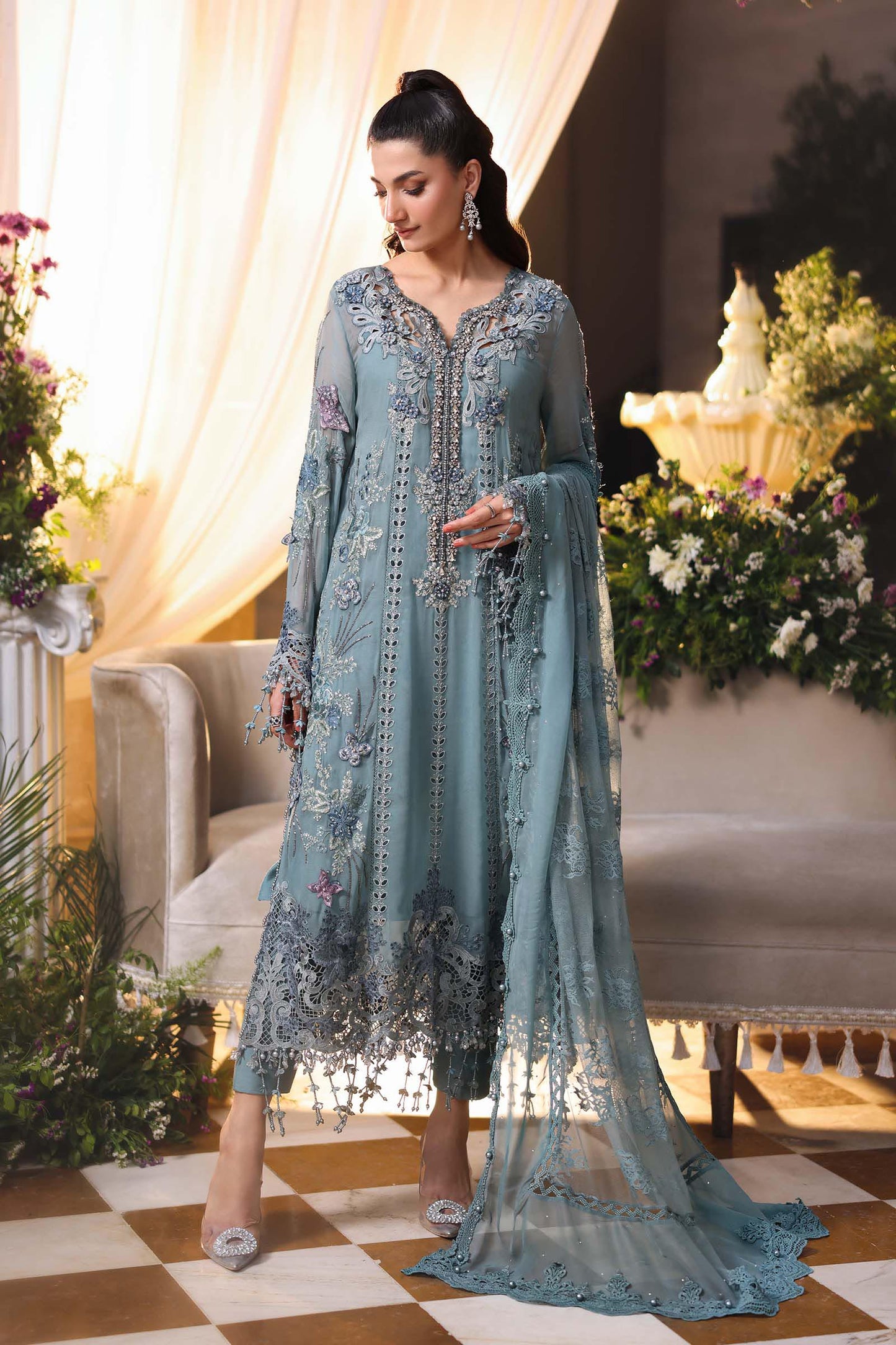 Maria B 106-Slate Blue