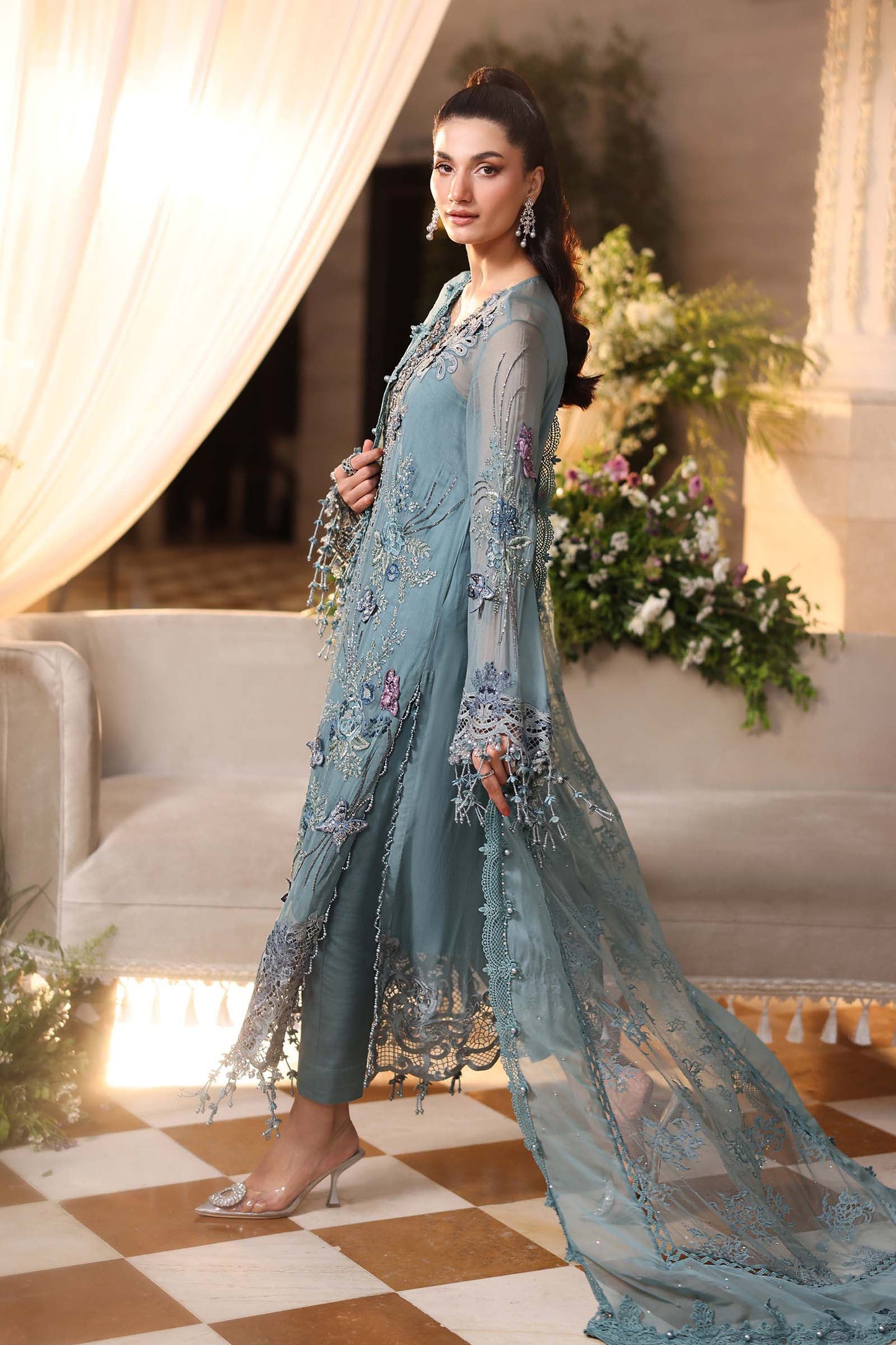 Maria B 106-Slate Blue