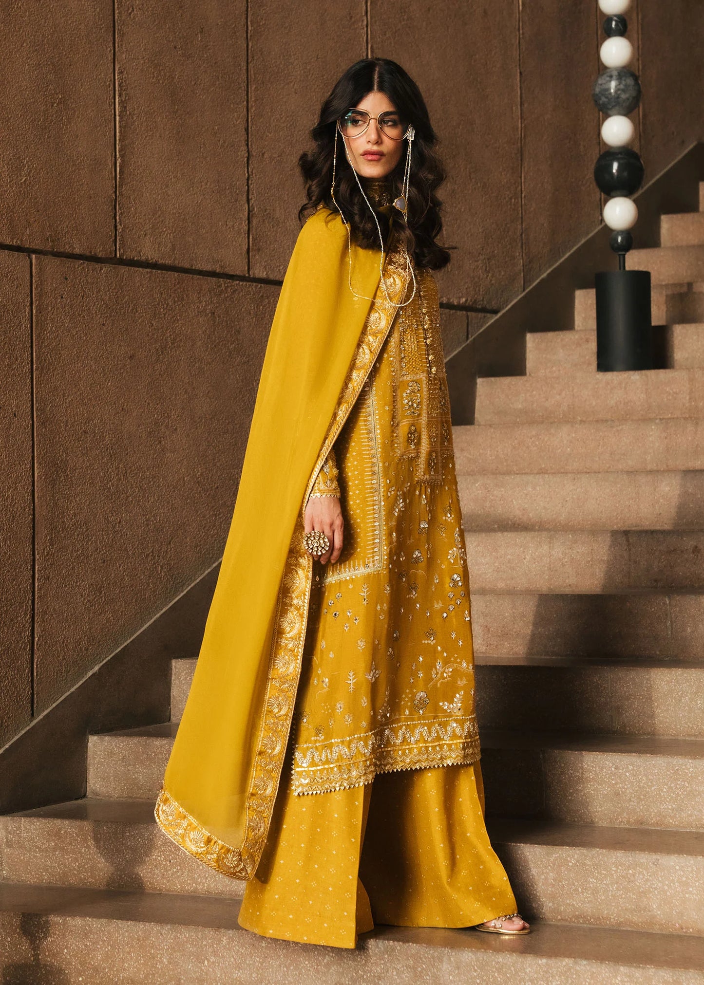 Crimson Prints :Patakha - Amber