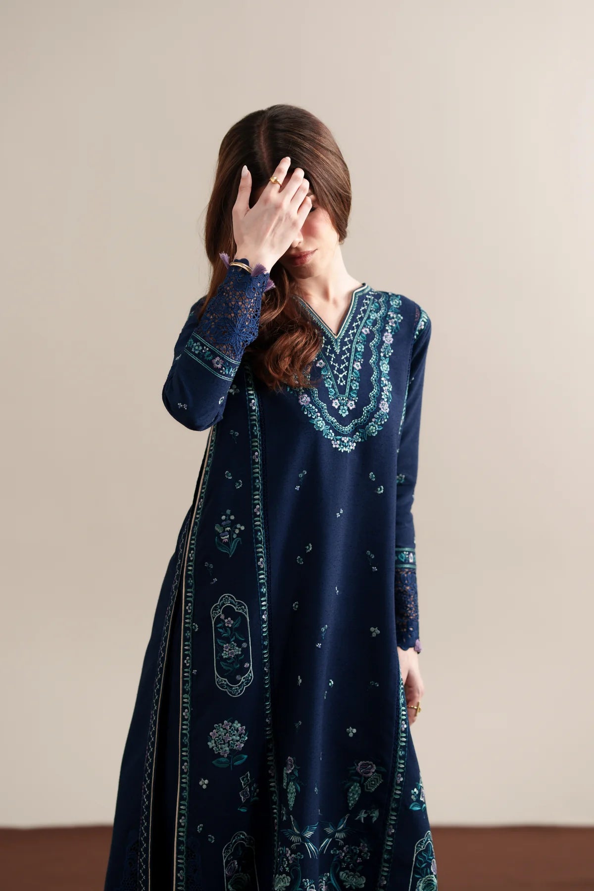 LOOK 7 LUXURY KARANDI SET: MOONLIT NAVY