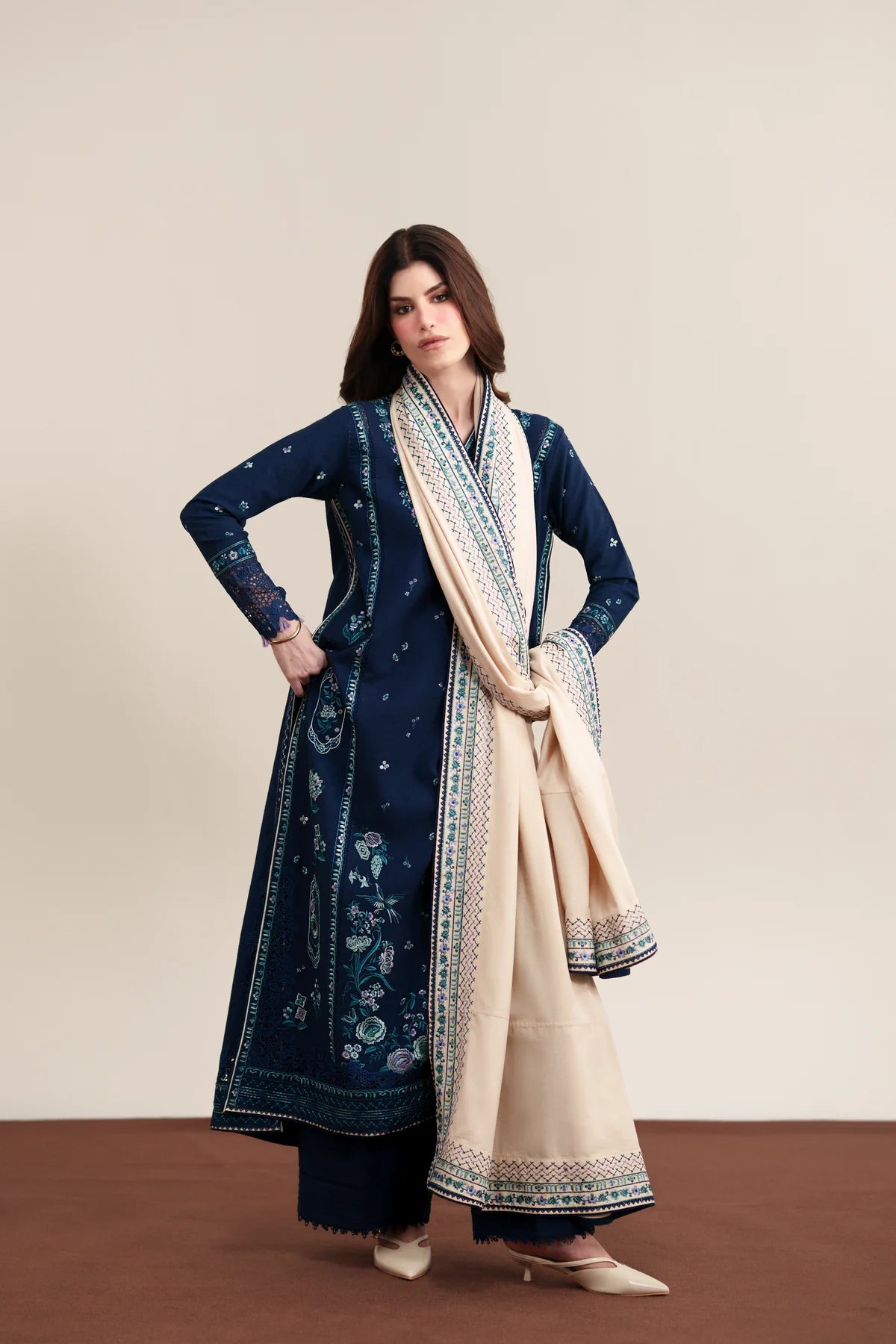 LOOK 7 LUXURY KARANDI SET: MOONLIT NAVY